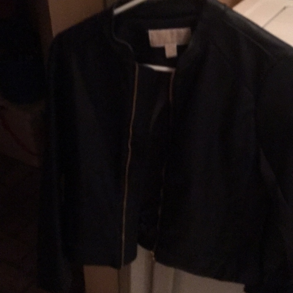 micheal kor women’s bomber jacket new no tag